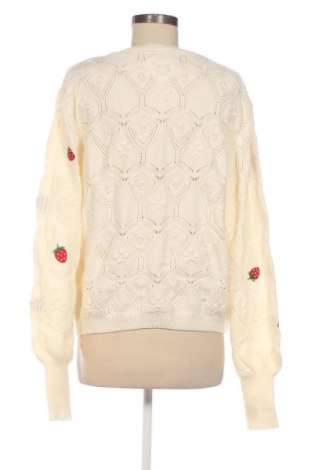 Damen Strickjacke SHEIN, Größe M, Farbe Ecru, Preis € 16,00