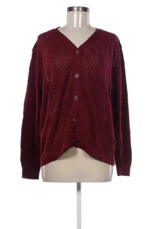 Damen Strickjacke Serra, Größe XL, Farbe Rot, Preis 6,99 €