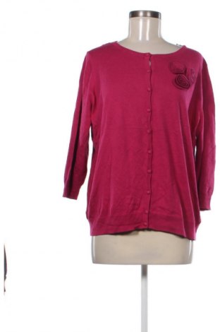 Damen Strickjacke Talbots, Größe XL, Farbe Lila, Preis 8,99 €