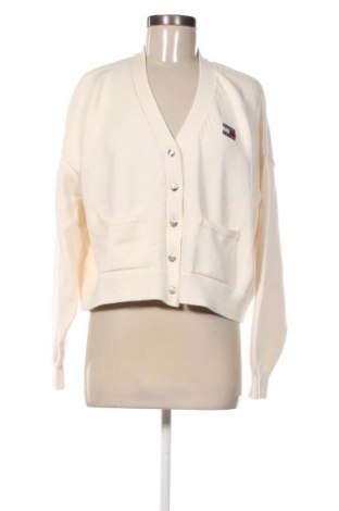 Damski kardigan Tommy Jeans, Rozmiar M, Kolor ecru, Cena 539,99 zł