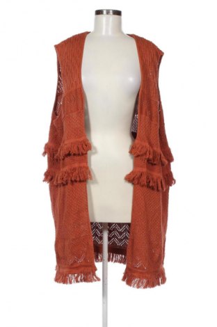 Дамска жилетка Ulla Popken, Размер XXL, Цвят Кафяв, Цена 17,38 €