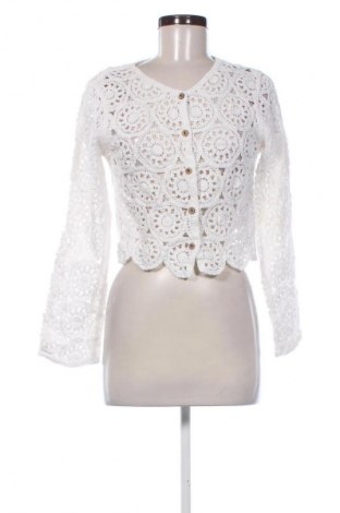 Damen Strickjacke Unbranded, Größe M, Farbe Weiß, Preis € 8,99