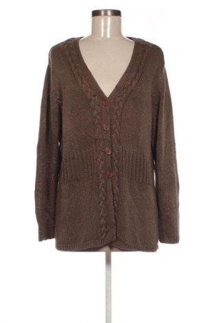 Γυναικεία ζακέτα Via Appia, Μέγεθος XL, Χρώμα Καφέ, Τιμή 8,99 €