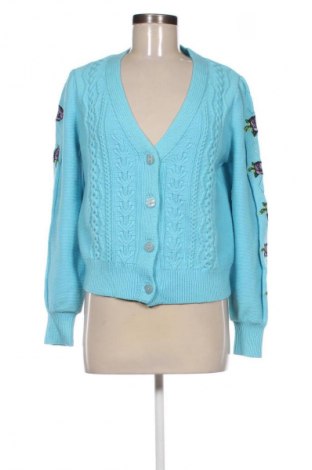 Damen Strickjacke Y.A.S, Größe M, Farbe Blau, Preis € 32,00