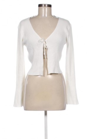 Női kardigán Zara, Méret L, Szín Fehér, Ár 5 707 Ft