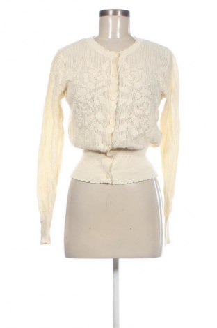 Damen Strickjacke Zara, Größe M, Farbe Ecru, Preis € 19,99