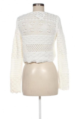 Damen Strickjacke Zara, Größe M, Farbe Weiß, Preis € 13,99