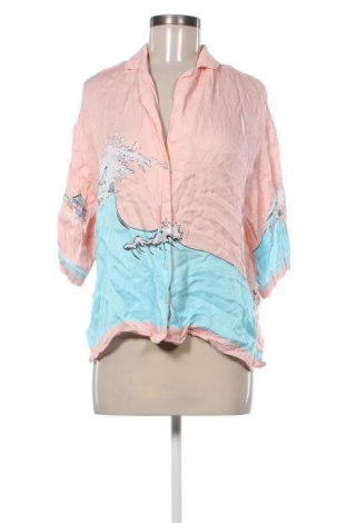 Damenbluse Bershka, Größe S, Farbe Mehrfarbig, Preis € 12,85