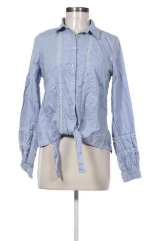 Damenbluse Cotton Club, Größe L, Farbe Blau, Preis € 6,99