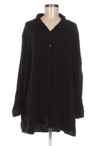 Γυναικείο πουκάμισο Janina, Μέγεθος 5XL, Χρώμα Μαύρο, Τιμή 10,99 €