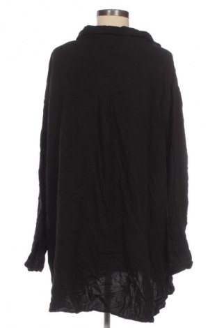 Γυναικείο πουκάμισο Janina, Μέγεθος 5XL, Χρώμα Μαύρο, Τιμή 10,99 €