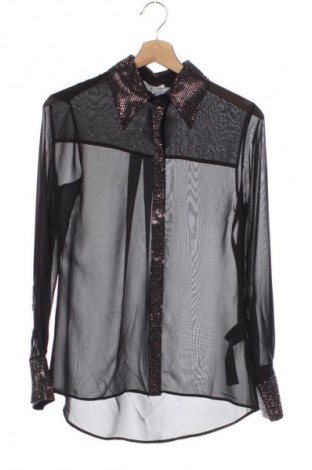 Γυναικείο πουκάμισο Motivi, Μέγεθος XS, Χρώμα Μαύρο, Τιμή 25,00 €