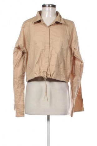 Дамска риза NA-KD, Размер L, Цвят Бежов, Цена 13,29 €