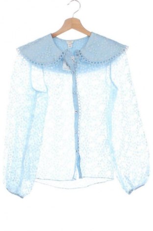 Damenbluse River Island, Größe XS, Farbe Blau, Preis € 18,99