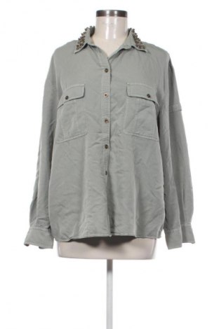 Γυναικείο πουκάμισο Topshop, Μέγεθος L, Χρώμα Πράσινο, Τιμή 8,99 €