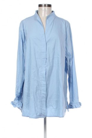 Damenbluse Ulla Popken, Größe XXL, Farbe Blau, Preis € 22,99