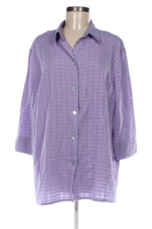Γυναικείο πουκάμισο Unbranded, Μέγεθος XXL, Χρώμα Βιολετί, Τιμή 12,85 €