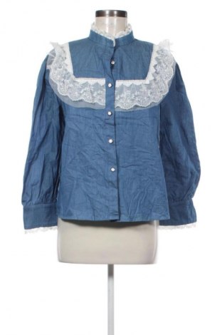 Damenbluse Unbranded, Größe S, Farbe Blau, Preis € 6,99