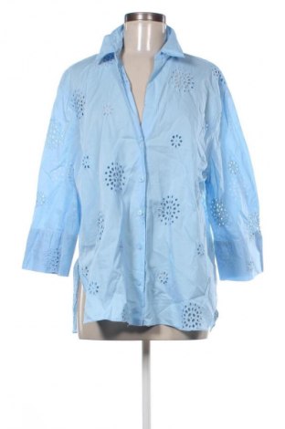 Damenbluse Zara, Größe L, Farbe Blau, Preis 15,99 €