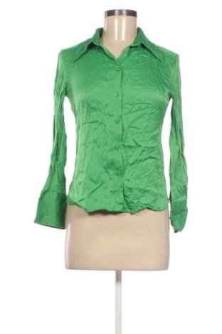 Дамска риза Zara, Размер M, Цвят Зелен, Цена 9,71 €