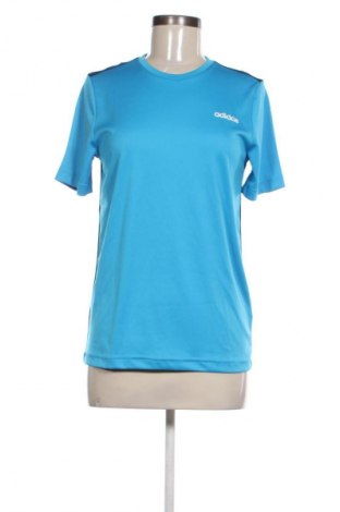 Damen T-Shirt Adidas, Größe L, Farbe Blau, Preis € 14,00