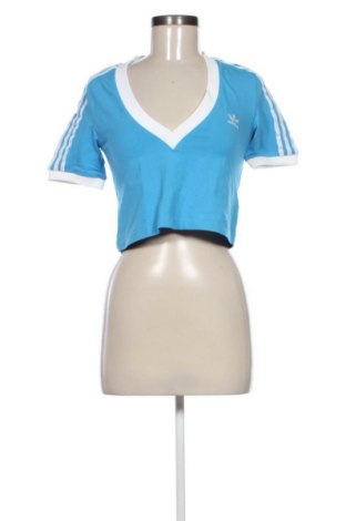 Damen T-Shirt Adidas, Größe M, Farbe Blau, Preis € 32,00