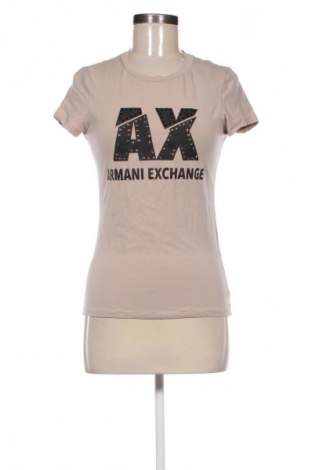 Női póló Armani Exchange, Méret M, Szín Bézs, Ár 13 199 Ft