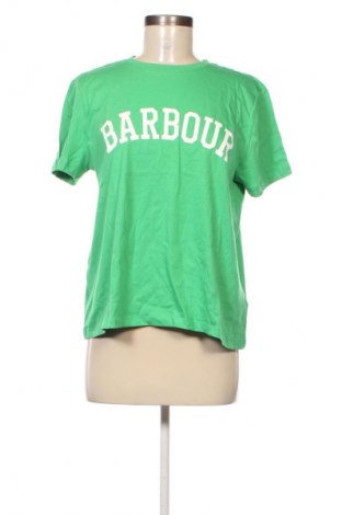 Damen T-Shirt Barbour, Größe M, Farbe Grün, Preis € 48,99