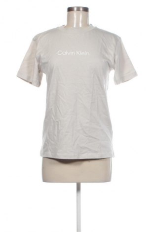 Női póló Calvin Klein, Méret S, Szín Bézs, Ár 19 749 Ft