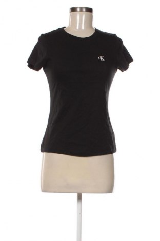 Дамска тениска Calvin Klein Jeans, Размер XS, Цвят Черен, Цена 35,27 €