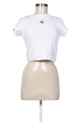 Női póló Calvin Klein Jeans, Méret S, Szín Fehér, Ár 19 749 Ft
