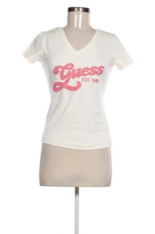 Damen T-Shirt Guess, Größe S, Farbe Ecru, Preis € 16,00