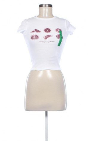 Dámske tričko Pull&Bear, Veľkosť XS, Farba Biela, Cena  17,95 €