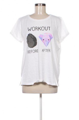 Dámské tričko Sinsay, Velikost XL, Barva Bílá, Cena  269,00 Kč