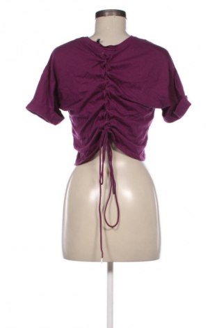 Damen T-Shirt Stradivarius, Größe S, Farbe Lila, Preis € 8,63
