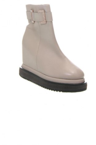 Női bokacsizma EMANUELLE VEE, Méret 35, Szín Bézs, Ár 82 594 Ft