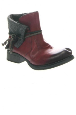 Damen Stiefeletten Rieker, Größe 36, Farbe Rot, Preis € 31,99