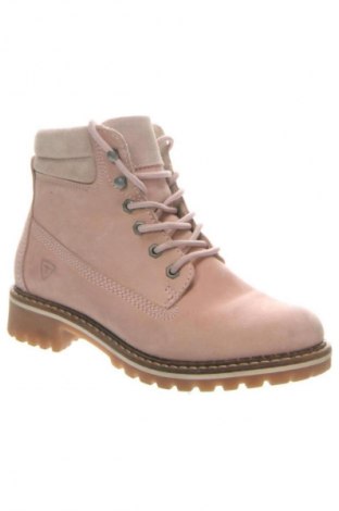 Botine de damă Tamaris, Mărime 37, Culoare Roz, Preț 191,99 Lei