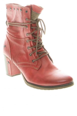 Дамски ботуши Mustang, Размер 39, Цвят Червен, Цена 57,77 €