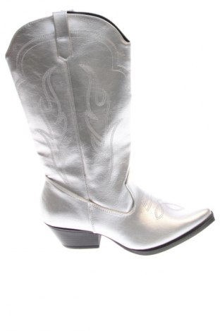 Γυναικείες μπότες Primark, Μέγεθος 39, Χρώμα Ασημί, Τιμή 44,99 €