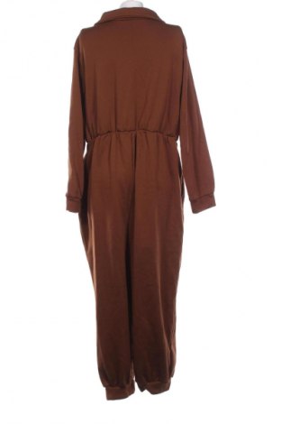 Női hosszú overál SHEIN, Méret 4XL, Szín Barna, Ár 10 331 Ft