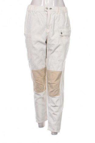 Női farmernadrág Bershka, Méret S, Szín Bézs, Ár 6 103 Ft