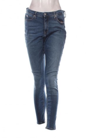 Női farmernadrág Calvin Klein Jeans, Méret L, Szín Kék, Ár 14 059 Ft