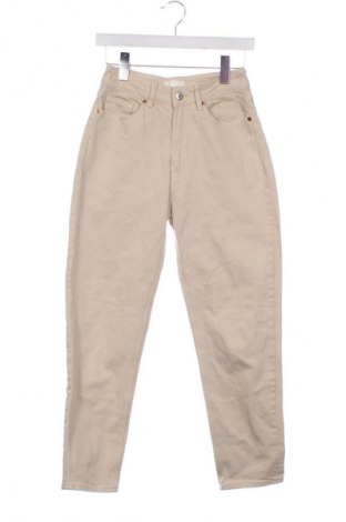 Női farmernadrág H&M, Méret XS, Szín Bézs, Ár 6 198 Ft