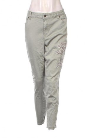 Dámské džíny  Lane Bryant, Velikost XXL, Barva Šedá, Cena  389,00 Kč