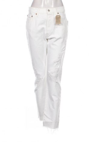 Női farmernadrág Levi's, Méret L, Szín Fehér, Ár 44 009 Ft