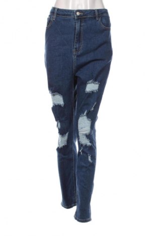 Női farmernadrág Pretty Little Thing, Méret XXL, Szín Kék, Ár 8 509 Ft