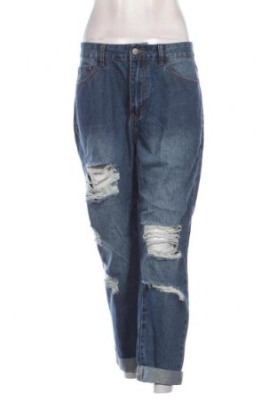 Damskie jeansy SHEIN, Rozmiar M, Kolor Niebieski, Cena 40,99 zł