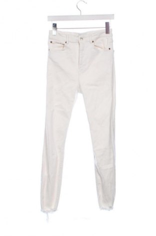 Γυναικείο Τζίν Zara, Μέγεθος S, Χρώμα Λευκό, Τιμή 14,00 €
