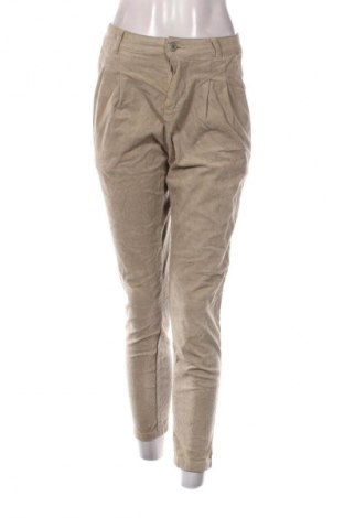 Női kordbársony nadrág Flare, Méret S, Szín Bézs, Ár 6 119 Ft